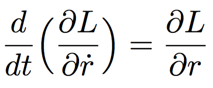The Euler–Lagrange equation one.