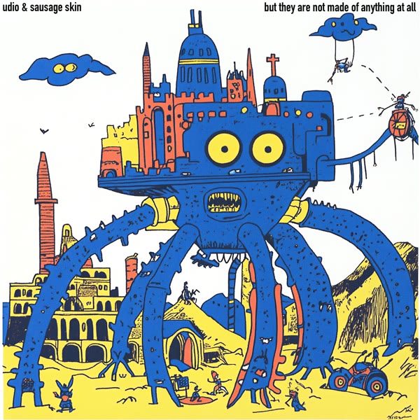 Sausage Skin - but they are not made of anything at all