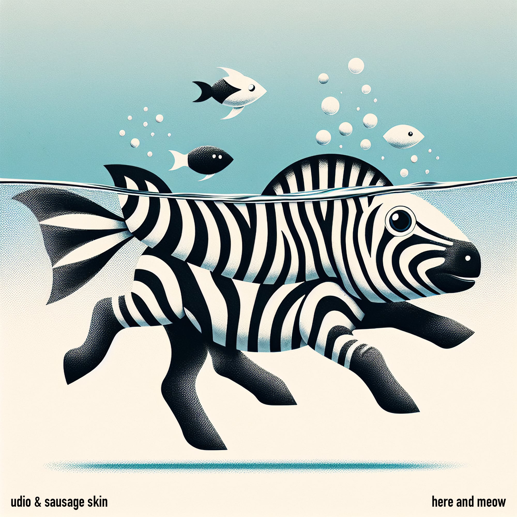 Sausage Skin - here and meow