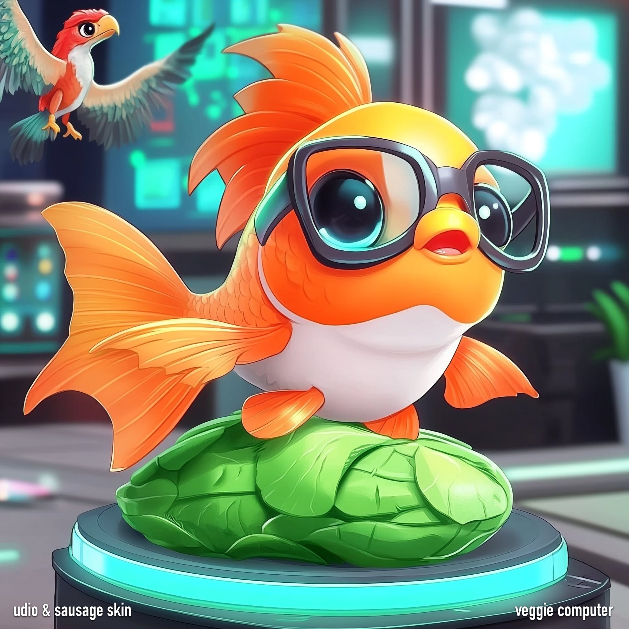 Sausage Skin - veggie computer